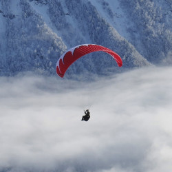 Paragleiten – Winterurlaub – Wagrain – Salzburger Land – Zimmer – Ferienwohnungen – Ortnerbauer